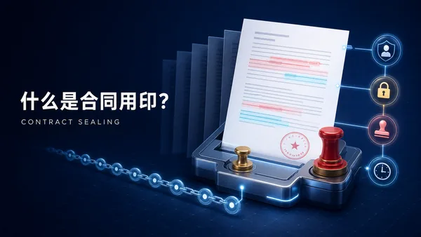 什么是合同用印？审批通过为什么不能直接盖章？